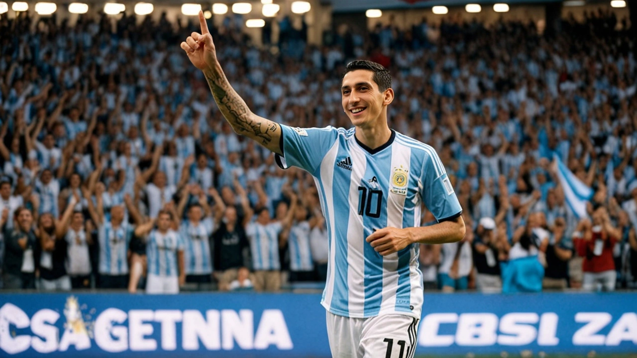 Ángel Di María Emociona ao Celebrar Título da Copa América em Despedida Histórica da Seleção Argentina